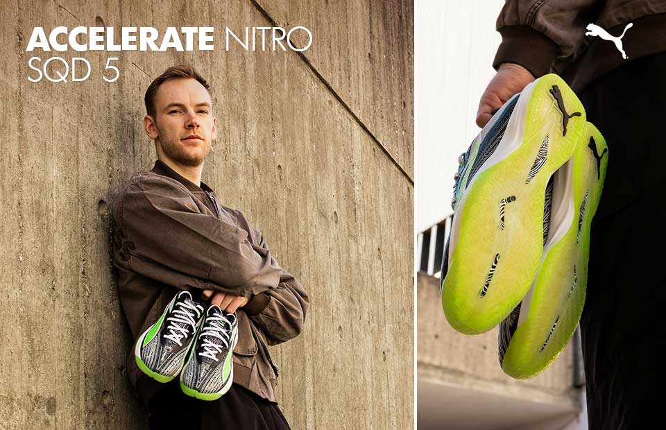 Puma Accelerate Nitro SQD 5 Handballschuh