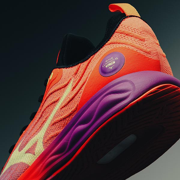 Demping in het hielgedeelte met Mizuno Enerzy XP en Mizuno Wave