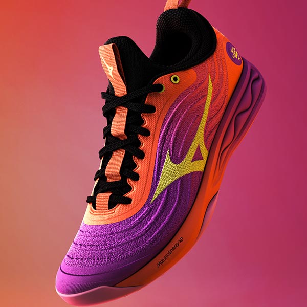 Zijaanzicht van de tussenzool met Mizuno Enerzy XP